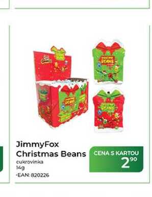 JimmyFox Christmas Beans cukrovinka 34g