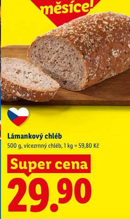 Lámankový chléb, 500 g