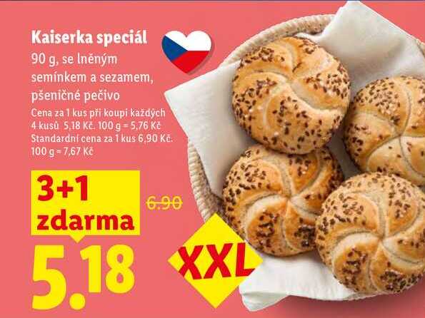 Kaiserka speciál, 90 g