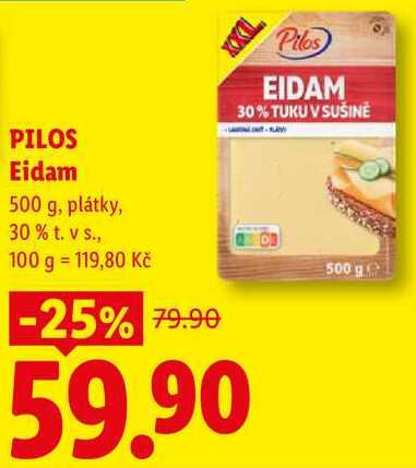 Pilos EIDAM, 500 g