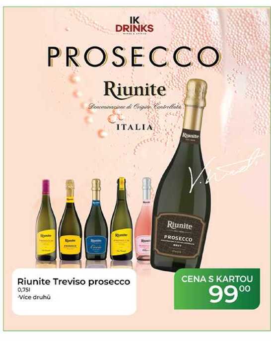 Riunite Treviso prosecco 0,75l