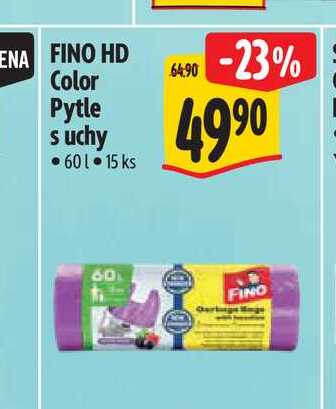 FINO HD Color Pytle s uchy 601 15 ks
