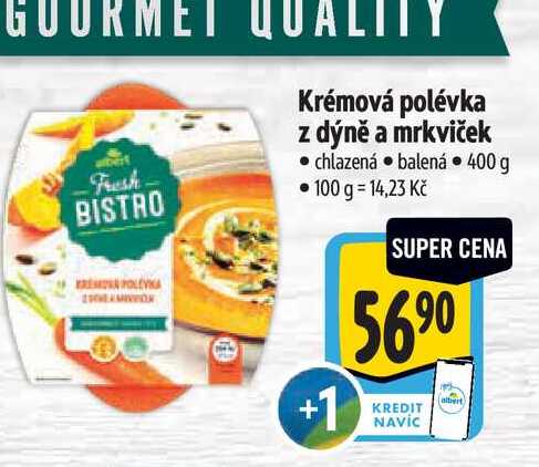 Krémová polévka z dýně a mrkviček 400 g