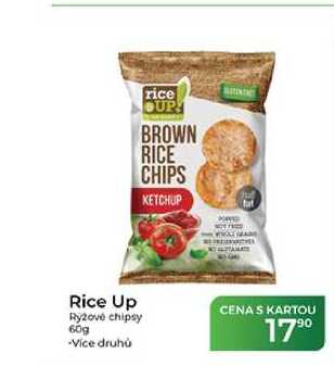 Rice Up 60g Rýžové chipsy