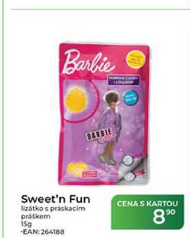 Sweet'n Fun lizátko s práskacím práškem 15g