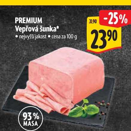 PREMIUM Vepřová šunka 100 g