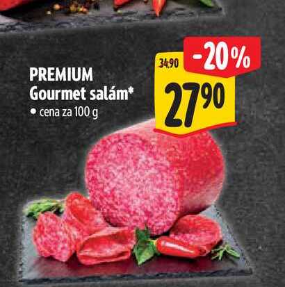 PREMIUM Gourmet salám 100 g
