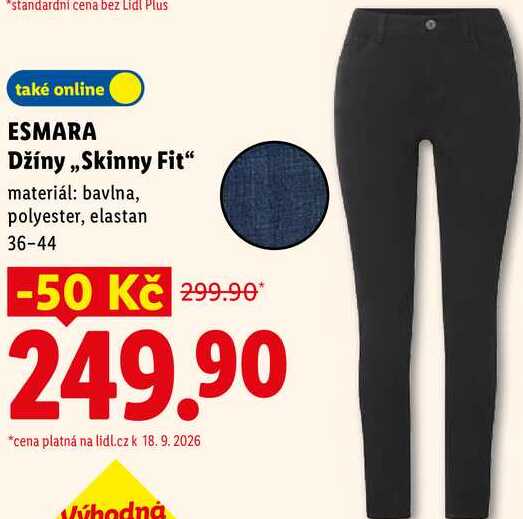 ESMARA Džíny „Skinny Fit"