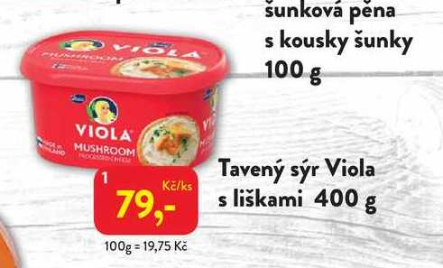 Tavený sýr Viola s liškami 400 g