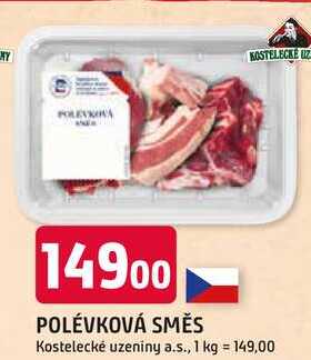 POLÉVKOVÁ SMĚS Kostelecké uzeniny 1 kg