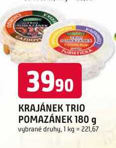 KRAJÁNEK TRIO POMAZÁNEK 180 g