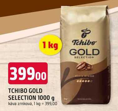 TCHIBO GOLD SELECTION 1000 g káva zrnková