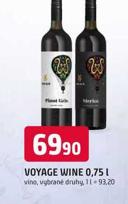 VOYAGE WINE 0,75 l