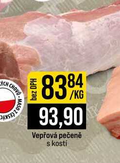 Vepřová pečeně s kostí 1kg