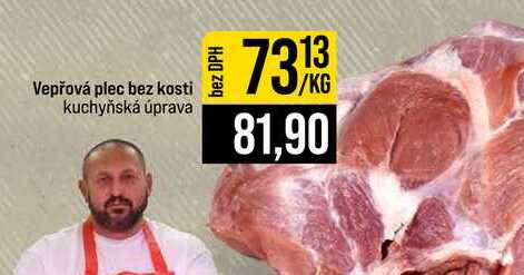 Vepřová plec bez kosti kuchyňská úprava 1kg