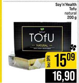 Soy'n'Health Tofu natural 200 g
