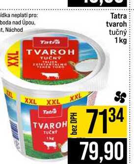 Tatra tvaroh tučný 1kg