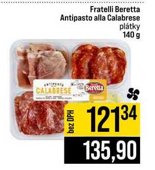 Fratelli Beretta Antipasto alla Calabrese plátky 140 g