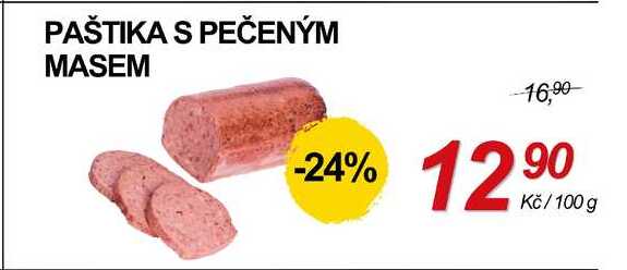 PAŠTIKA S PEČENÝM MASEM , 100 g