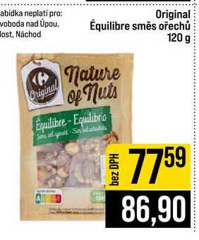 Original Équilibre směs ořechů 120 g 