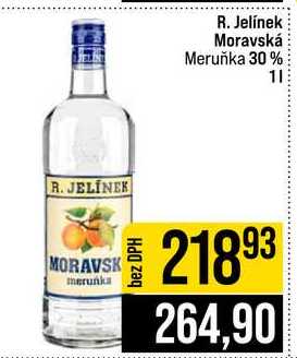 R. Jelínek Moravská Meruňka 30% 1l