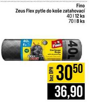 Fino Flex pytle do koše zatahovací 40l 70l 8 ks