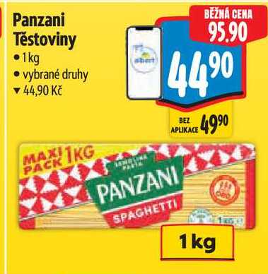 Panzani Těstoviny, 1 kg