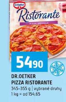 DR.OETKER PIZZA RISTORANTE 345-355 g vybrané druhy