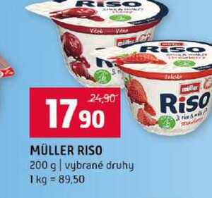 MÜLLER RISO 200 g vybrané druhy