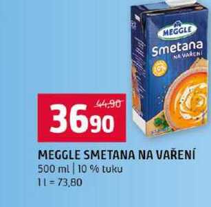 MEGGLE SMETANA NA VAŘENÍ 500 ml 10% tuku