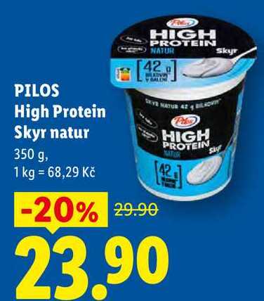 PILOS High Protein Skyr natur, 350 g