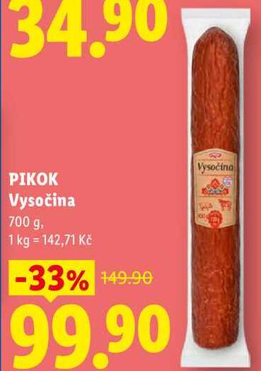 PIKOK Vysočina, 700 g