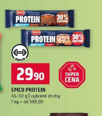 EMCO PROTEIN 45-50 g vybrané druhy 