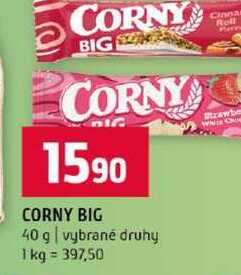 CORNY BIG 40 g vybrané druhy