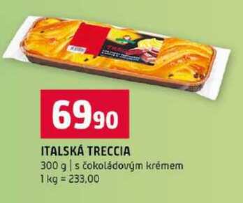 ITALSKÁ TRECCIA 300 g s čokoládovým krémem