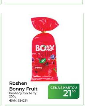 Roshen Bonny Fruit bonbony mix berry 200g