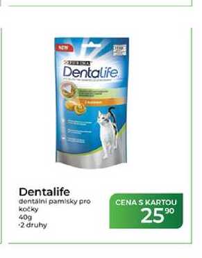 Dentalife dentální pamlsky pro kočky 40g