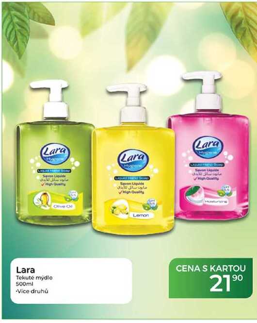Lara Tekuté mýdlo 500ml
