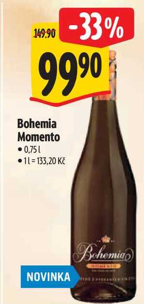 Bohemia Momento, 0,75 l