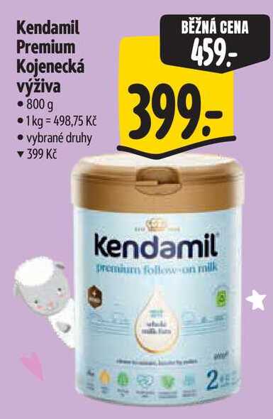 Kendamil Premium Kojenecká výživa, 800 g