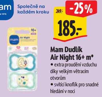 Mam Dudlík Air Night 16+ m*