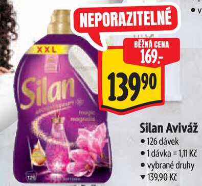 Silan Aviváž, 126 dávek