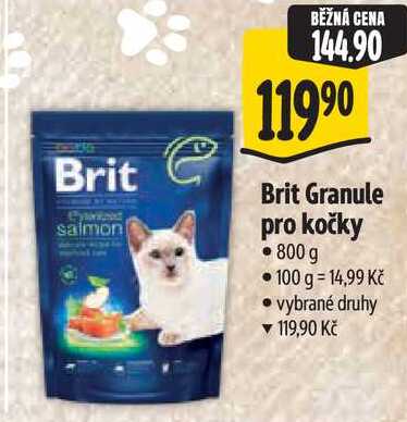 Brit Granule pro kočky, 800 g
