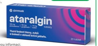 Ataralgin 20 tablet