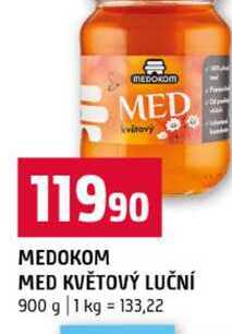 MEDOKOM MED KVĚTOVÝ LUČNÍ 900 g