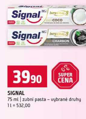SIGNAL 75 ml zubní pasta vybrané druhy