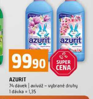 AZURIT 74 dávek aviváž vybrané druhy