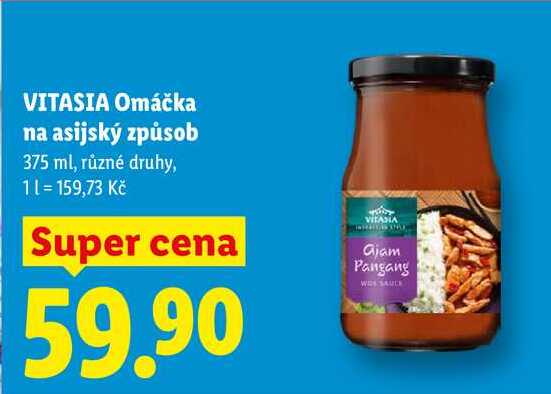 VITASIA Omáčka na asijský způsob, 375 ml 