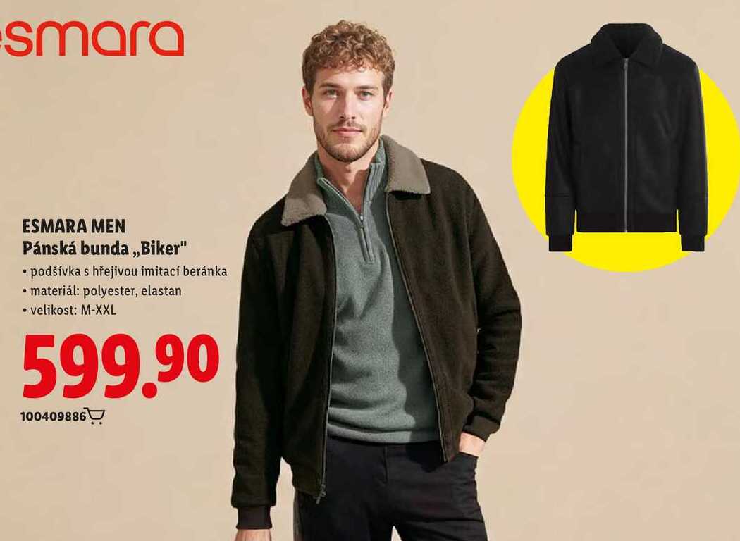 ESMARA MEN Pánská bunda ,,Biker"  