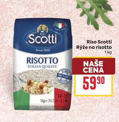 Riso Scotti Rýže na risotto 1 kg